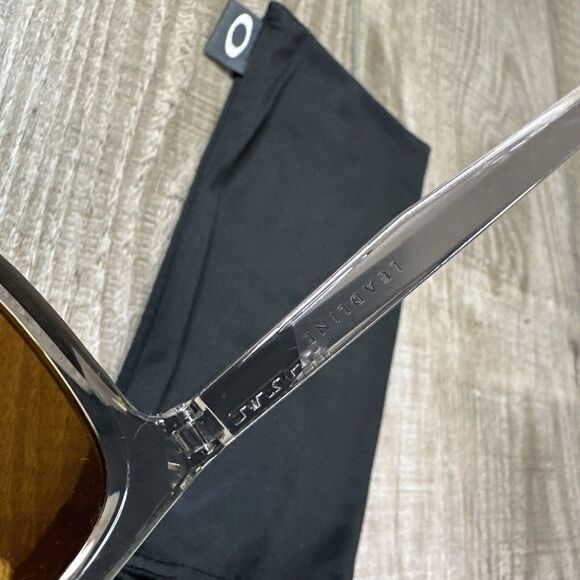 Oakley Leadline Mens Sunglasses Frames Only Grey Ink W Microfiber Case No Nosepi - Picture 7 of 7